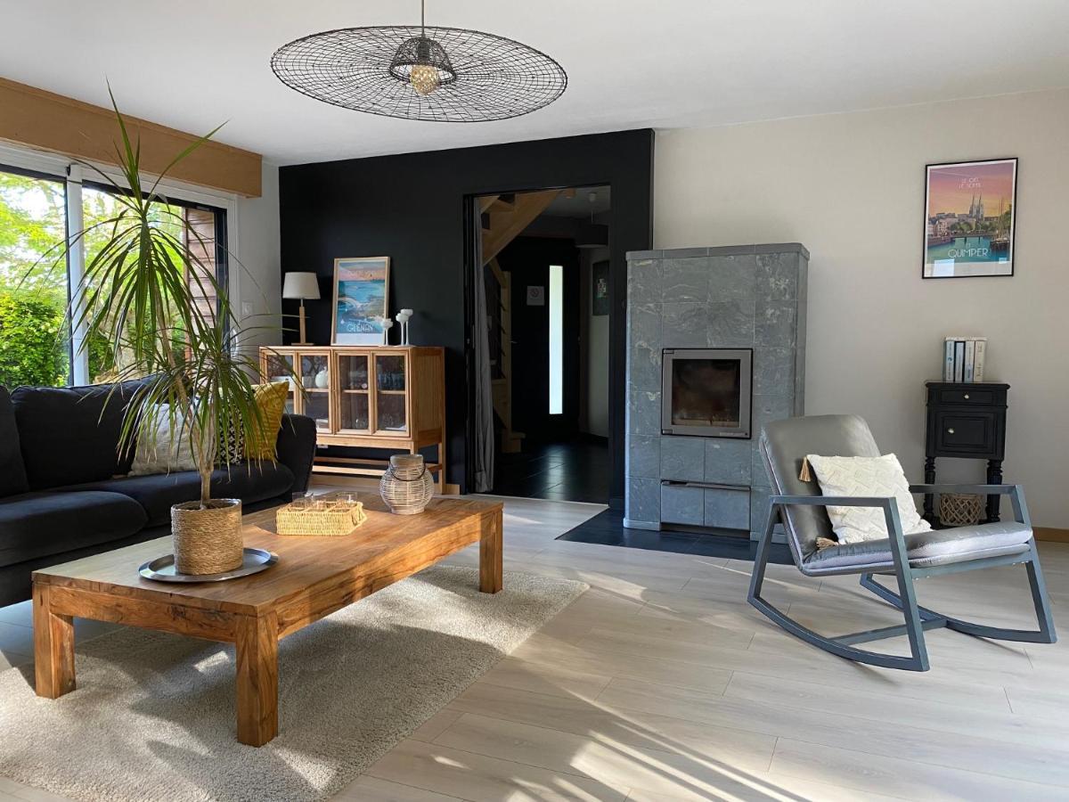 La Belle Relax - Calme Et Tranquillite Assures - 2 Personnes Bed and Breakfast Moëlan-sur-Mer Exteriör bild